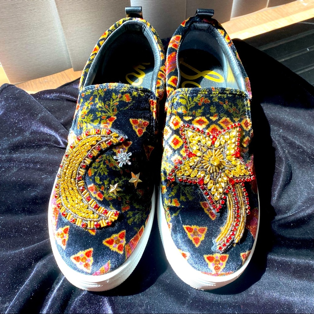 Sam Edelman Leila Star & Moon Slip-ons
